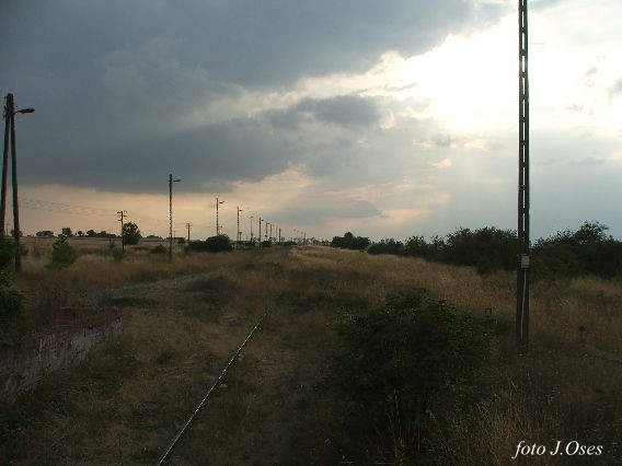 widok w kierunku wsi Gorszewice