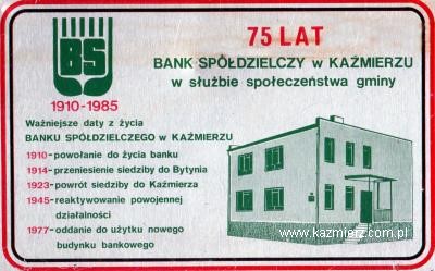 metalowa tabliczka wydana z okazji jubileuszu